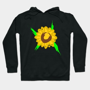 Abstract Sunflowers Hoodie